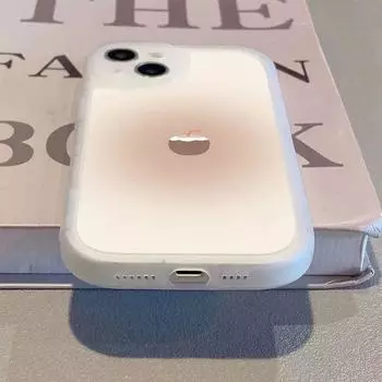 Цветущий кокос полупрозрачный чехол для телефона Apple iPhone 16promax - нишевый устойчивый к падениям мягкий силиконовый простой чехол для телефона iPhone 16/15/14/13/12/11 Apple 16Promax