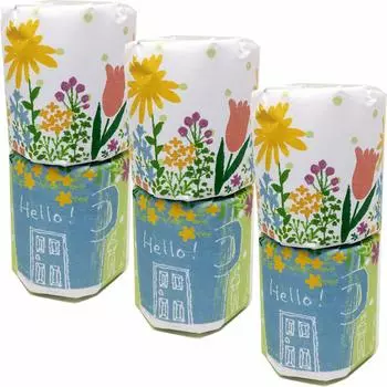 Цветы для переезда для поздравлений при переезде Набор туалетной бумаги из 3 шт. [Поздравления, сувениры, подарки, переезд]