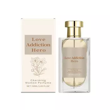 Цветы и духи с феромонами в виде колокольчиков ветра, стойкие духи, подходящие для вечеринки в честь Дня святого Валентина, музыкального фестиваля, свидания, 50 мл белый