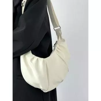 Цветы и молодость Zhao Zhaoyi складная сумка Pod женская большая вместительная сумка Horn одно плечо сумка через плечо чёрный