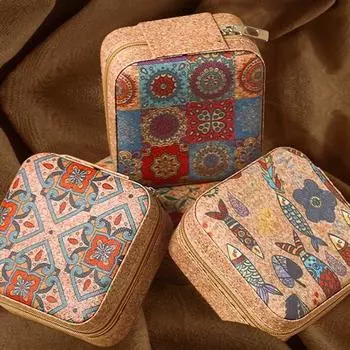 Цветы Китайский Стиль Ювелирные Изделия Хранения Винтажный Кейс Для Хранения Ювелирных Изделий Дисплей Для Колец style 2