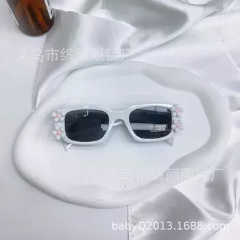 Цветы Милые DIY Девушки Солнцезащитные Очки Ретро Мода Пляж Тени Выездные Детские Солнцезащитные Очки Очки