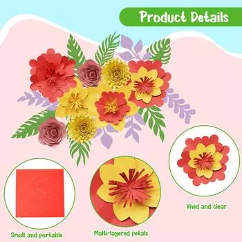 Цветы на День благодарения Осенний фестиваль урожая Бумажные цветы Внутреннее украшение спальни Праздничное торжество Декоративные цветы туму