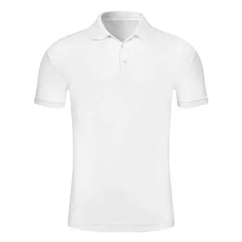 CX JW02 170G Однотонная рубашка ПОЛО на двух пуговицах S