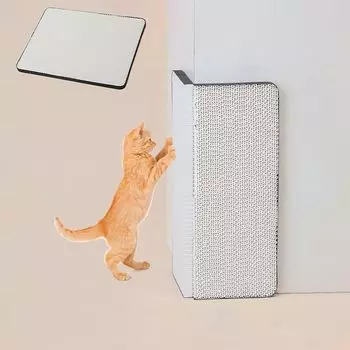CXINCFBFUSH Точилка для кошачьих когтей Cat Cat Инновационная стоячая когтеточка для кошек для стен и удобная для мебели палка для царапания, которую можно использовать в квартире белый