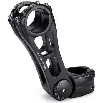 CXWXC Stem 140 degree angle adjustment Clamp Handle Stem Bicycle Adjustable Stem A head Diameter/31.8mm 90/110/130/145mm cycle/MTB/Road bike/Cross
