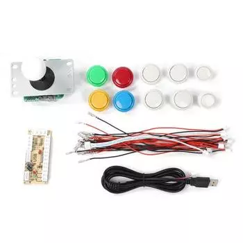 CY-822A DIY аркадные кнопки для боевого джойстика Rocker Kit контроллер для Rapsberry PI PC