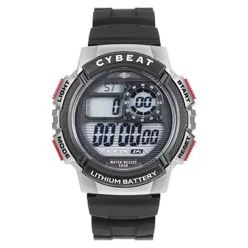 Cybeat CD2C0007 Черные часы [Солнечное пламя] CD2C0007-SV
