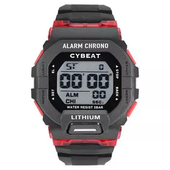 Cybeat CD2C0010 Черные часы [Солнечное пламя] CD2C0010-BK чёрный