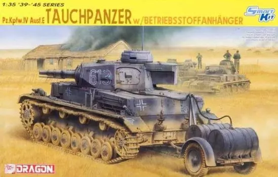 Cyber Hobby 4 E Submersible Tank 86402 1/35 No. w/Trailer