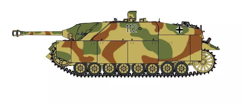 Cyber Hobby German Army Tank Destroyer IV Type Plastic Model 1/35 WW.II A-0
