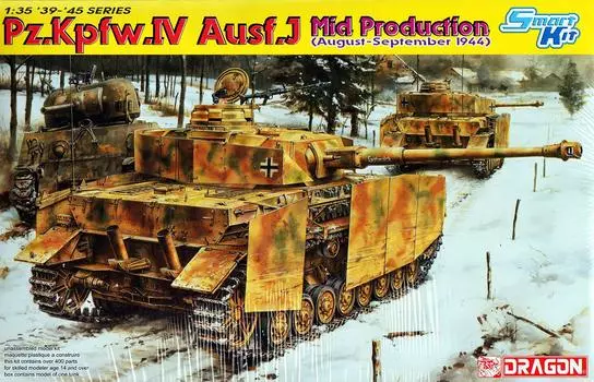 Cyber Hobby немецкая армия Panzer IV J Type Medium Type CH6556 1/35 WW.II