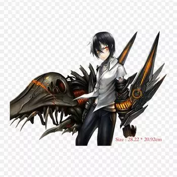 Cyborg In One Punch Man Genos One-punch Man, железные нашивки для DIY, теплопередающая одежда, термопереносные наклейки, декоративная печать