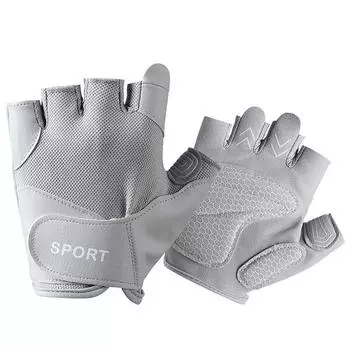 Cycling Gloves Half Finger Non Slip Wear Resistant Fitness Outdoor Sports Gloves Thin Summer Breathable Fitness Gloves for Women S