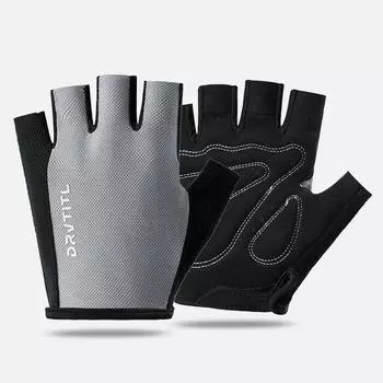 Cycling Half Finger Gloves Men and Women Summer Outdoor Bicycle Shock-absorbing Anti Slip Wear Resistant Breathable Fitness Anti Calendering Gloves M