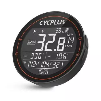 CYCPLUS M2 беспроводной GPS велосипедный компьютер ANT + Bluetooth Велоспорт шоссейный велосипед MTB водонепроницаемый измеритель скорости Cadence Power аксессуары чёрный