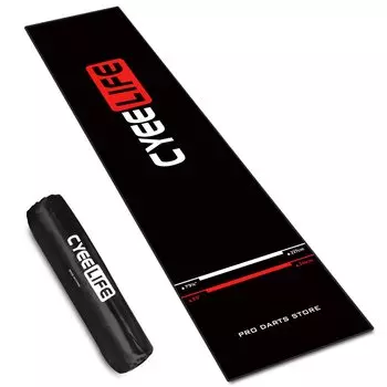 CyeeLife Dart Pad Carpet Dart board Mat, Mat,65295cm