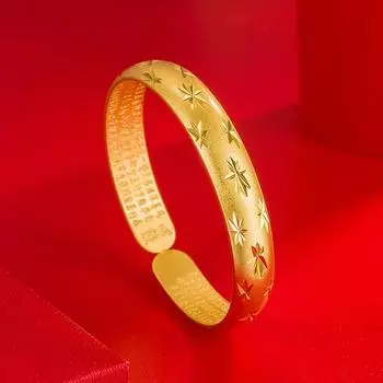 Цыганский браслет со звездой Древний браслет сутры сердца Подарок легкий роскошный женский молодой