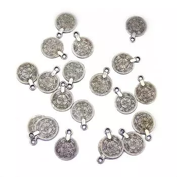 Цыганское богемное хиппи, пляжное шикарное резное монетное ожерелье, массивное ожерелье, аксессуары, фестиваль, Тибетские племенные этнические турецкие украшения