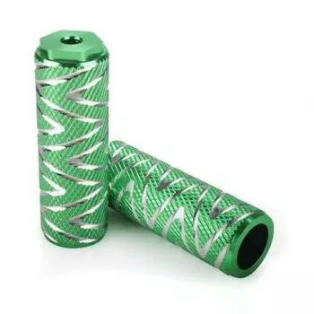 Cylindrical Metal Wheel Tyre Aluminum Zinc Zinc Alloy Mountain Bike Stunt Pegs Footrest Axle Pedal Foot Pegs