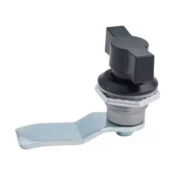 Cylindrical Tongue Lock Distribution Cabinet Door Lock Keyless Cabinet Cam Lock чёрный