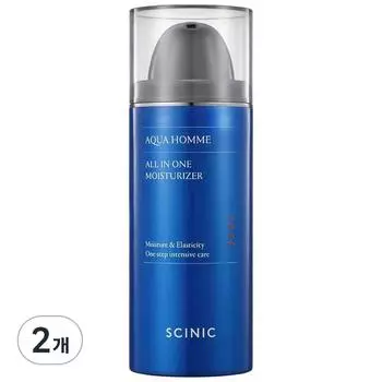 Cynic Aqua Homme Увлажняющий крем All-in-One, 100 мл, 2 шт.