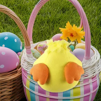 Цыпленок для венка, пасхальные украшения, украшение для двери, принадлежности для рукоделия