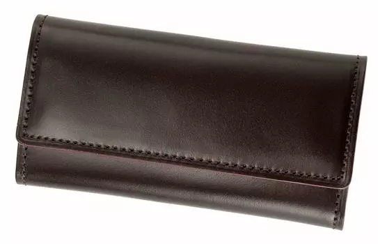 CYPRIS Oil Shell Cordovan Vachetta Leather Key Case Leather Redel Ogawa Day Gift Present Birthday Boyfriend Chocolate 5464 [Cypris] & Father s