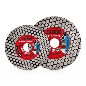 D115mm/125mm Алмазный диск Алмазный отрезной диск Керамическая плитка Фарфор Мрамор Дисковая пила для резки шлифовального камня 115 mm