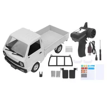 D12 110 RC Car Simulation Drift Truck 260 Motor RC Car Toys для детей KidSilver серебряный