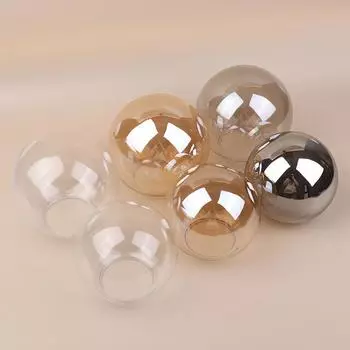 D13Cm D15Cm Стеклянный абажур для замены люстры Magic Bean, подвесного светильника, стеклянного абажура с винтовой крышкой