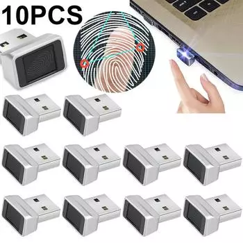 D1#10 USB-пальцевый палец для разблокировки блокировки ноутбука Windows 10 Hello PC
