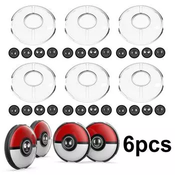 D1# Hard Shell Clear Protection Hard Case Transparent for Pok mon Go Plus + Crys