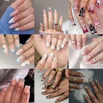 D4 Носить ноготь и ноготь Patch Носить ноготь и ноготь Часть Yiwu Носить ноготь Часть Поддельный ноготь Носить ноготь и ноготь Glue model