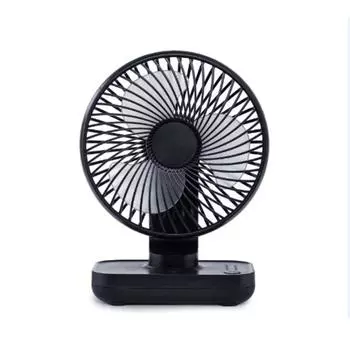 D606 4W USB Rechargeable Portable Four-speed Adjustable Desktop Fan розовый