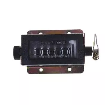 D94-S 0-999999 6-значный сбрасываемый механический счетчик подсчетов