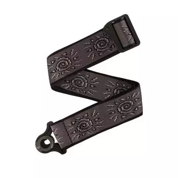 D Addario Vingate Strap Collection Silver Suns 50BALPW03 Guitar Strap with Strap Locks