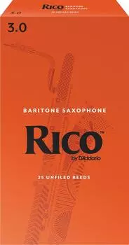 D Addario WoodWinds D Addario Reed Баритон-саксофон RICO RLA2530 [Твёрдость: 3.0] 25 штук []