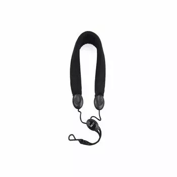 D Addario WoodWinds Мягкий шейный ремень в форме крючка SLA12 Черный []