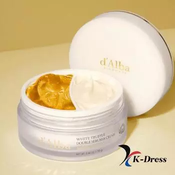 D ALBA Двойная сыворотка и крем с белым трюфелем 70 г 1 PCS