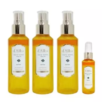 d Alba Mist Royal Serum Белый трюфель 3 x 160 мл + 1 x 60 мл, 1 набор