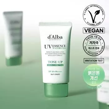 d Alba Солнцезащитный крем Clean Tea Tree Liposome Green Tone-Up 50 мл (3 варианта) 1PCS