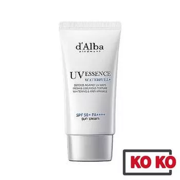 [d Alba] Солнцезащитный крем Waterfull Essence 50 мл SPF50+ PA++++ 50ml