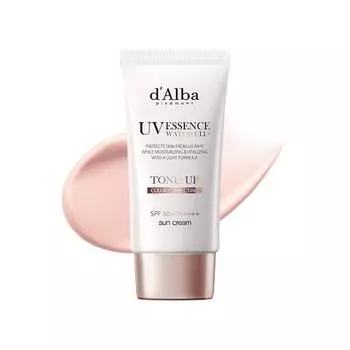 d Alba Tone-Up Sun Cream SPF50+ PA++++, веганский водостойкий солнцезащитный крем, для лица и тела, для чувствительной/сухой кожи, защита от УФ-излучения, 50 мл