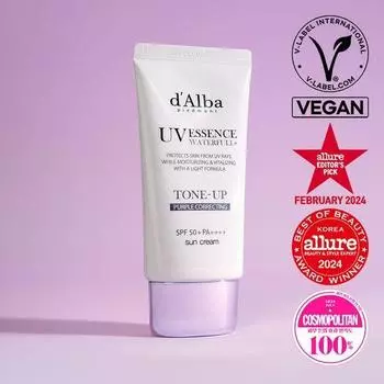 d Alba Waterful Purple Tone-Up Sun Cream 50ml