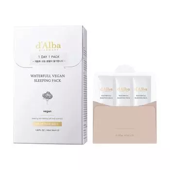 d Alba Waterful Sleeping Pack 4 мл x 12 шт + набор 4 мл x 3 шт, 48 мл, 1 набор