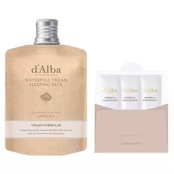 d Alba Waterful Sleeping Pack 60 мл x 1 шт. + набор 4 мл x 3 шт., 1 набор