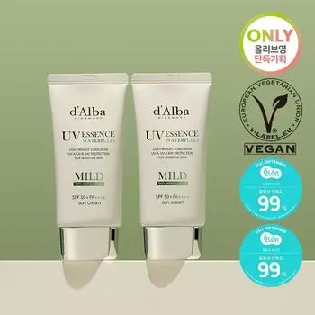 d Alba Waterfull Mild Sun Cream Duo 50mL + 50mL