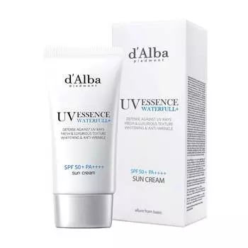 D ALBA Waterfull UV Essence солнцезащитный крем 50мл SPF50+ PA++++,корейская косметика, KBeauty, пробник