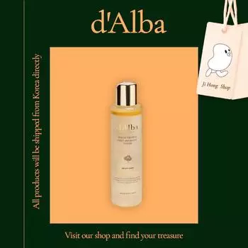 d Alba White Truffle First Aromatic Toner 155 мл Skin Essence Отбеливание Разглаживание морщин Глянец Влага Питание Успокаивающий
